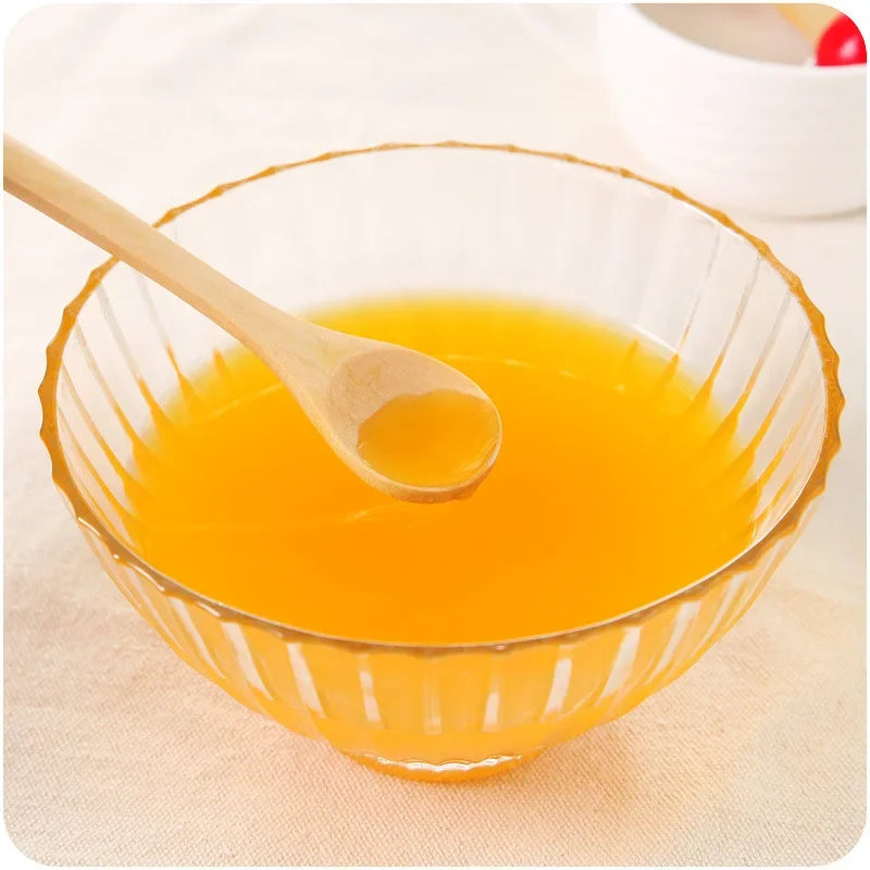 20/10/5Pcs Holzlöffel Bambus Löffel Tee Würze Kaffee Küchenutensilien