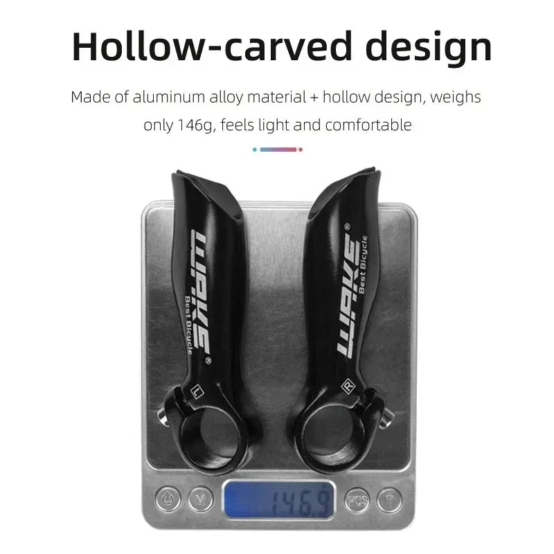 Verstellbare Fahrradlenker-Hörnchen für Mountainbikes - Griffablage Kuhhorn Stil