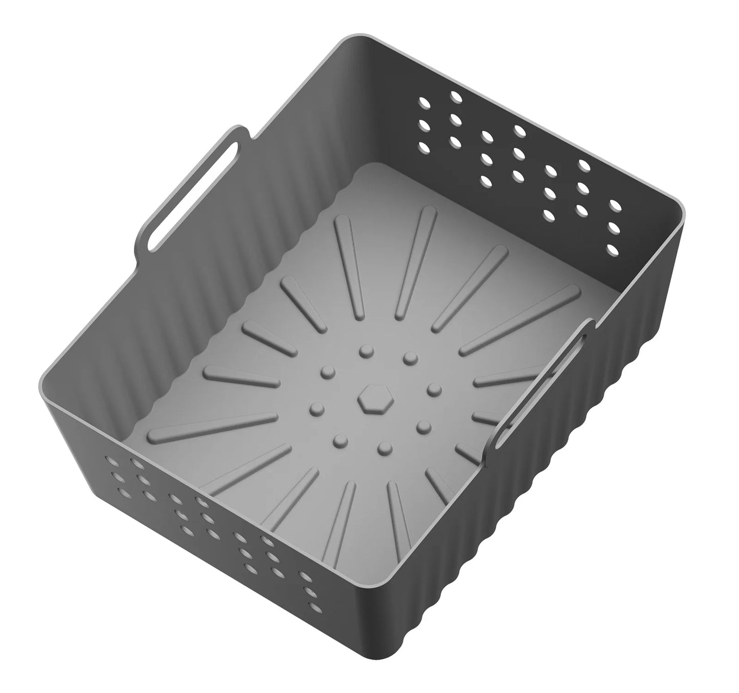 2er-Set Silikon Backformen für Air Fryer - Antihaft - Wiederverwendbar