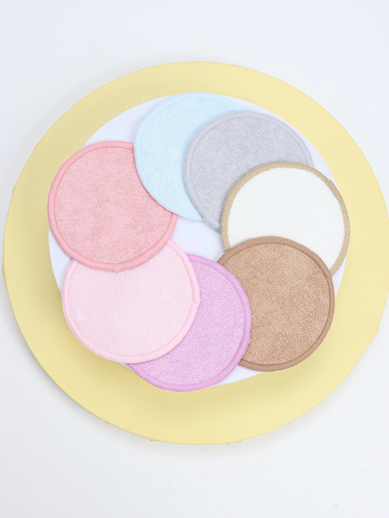 Weiche wiederverwendbare Make-up-Entferner-Pads aus Bambusfaser