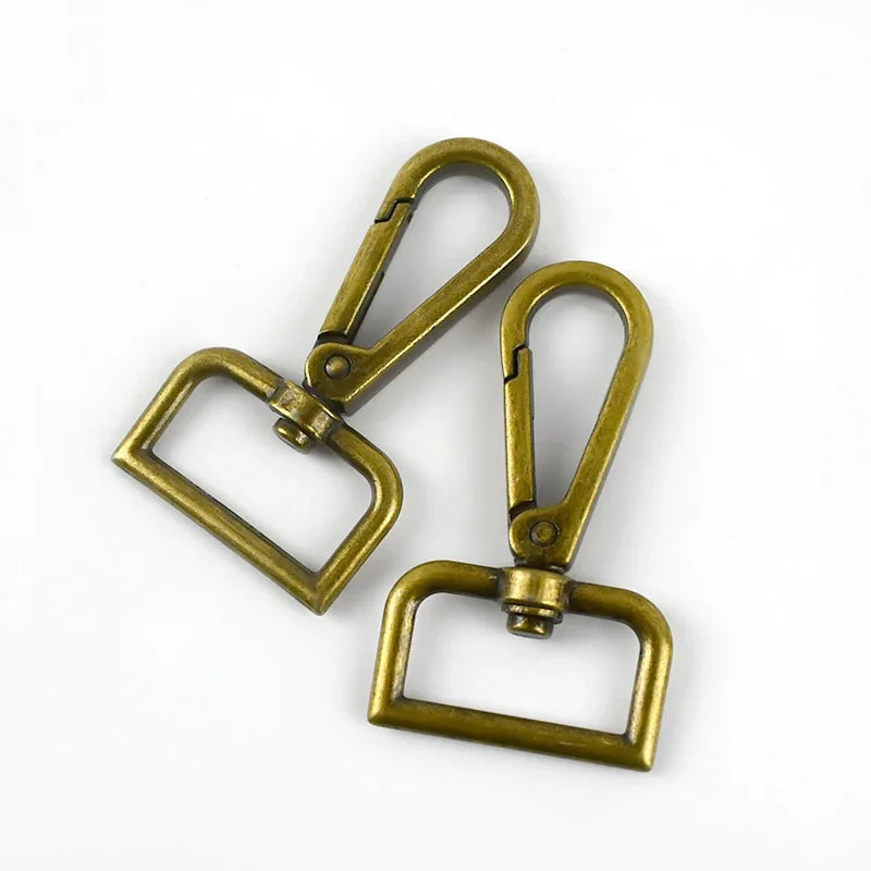 Metall Karabiner Schnallen 25mm 5 10 oder 20 Stück für Taschen DIY Zubehör