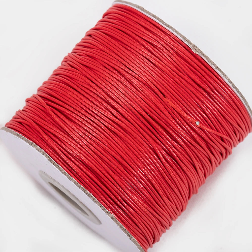 Rundes gewachstes Baumwollband für DIY Schmuck Bastelprojekte