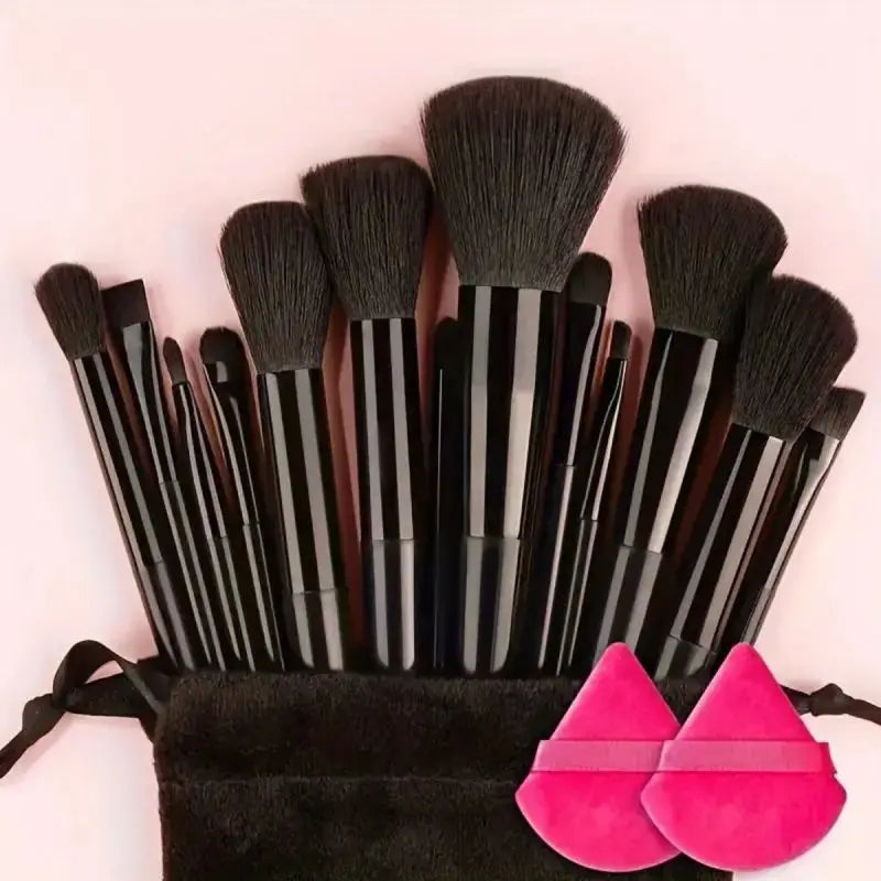 Make-up Pinsel Set weich flauschig professionell 13-16 teilig Beauty Tool