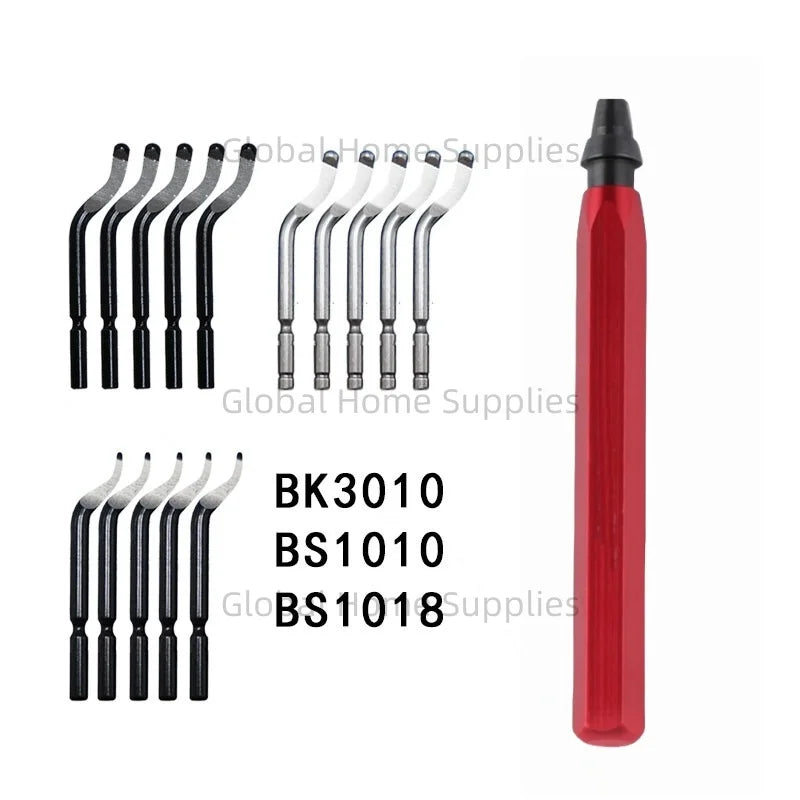 Metall Entgratungswerkzeug Set mit 15 HSS Klingen für präzises Entgraten