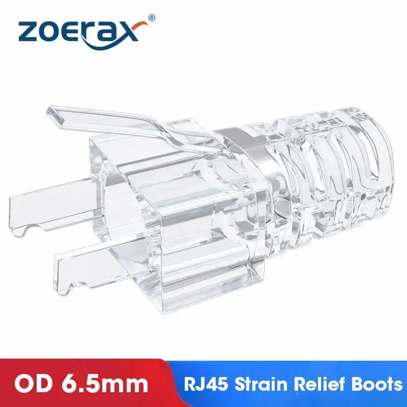 RJ45 Pass Through-Steckverbinder für Cat5e Cat6 Netzkabel Crimp Modular