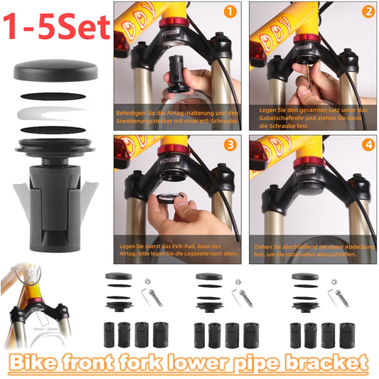 Robuste Fahrradhalterung für AirTag Schutz mit Anti Diebstahl Funktion