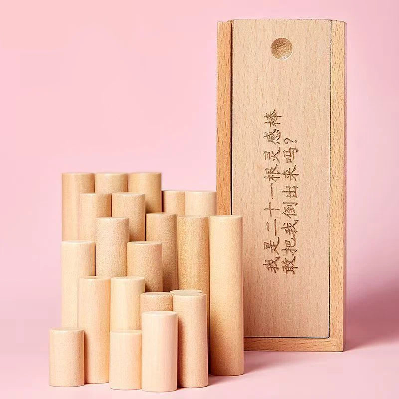 Holz Denkaufgabe Puzzle Box für Erwachsene und Kinder