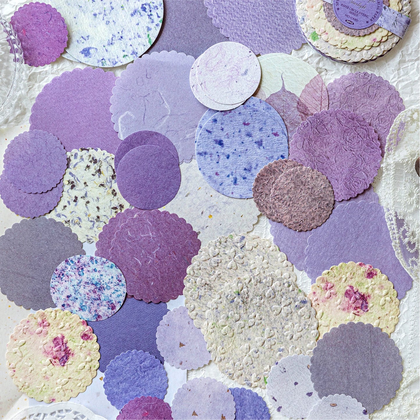 Vintage Bastelpapier Set für Kawaii Kunst Junk Journal Dekoration