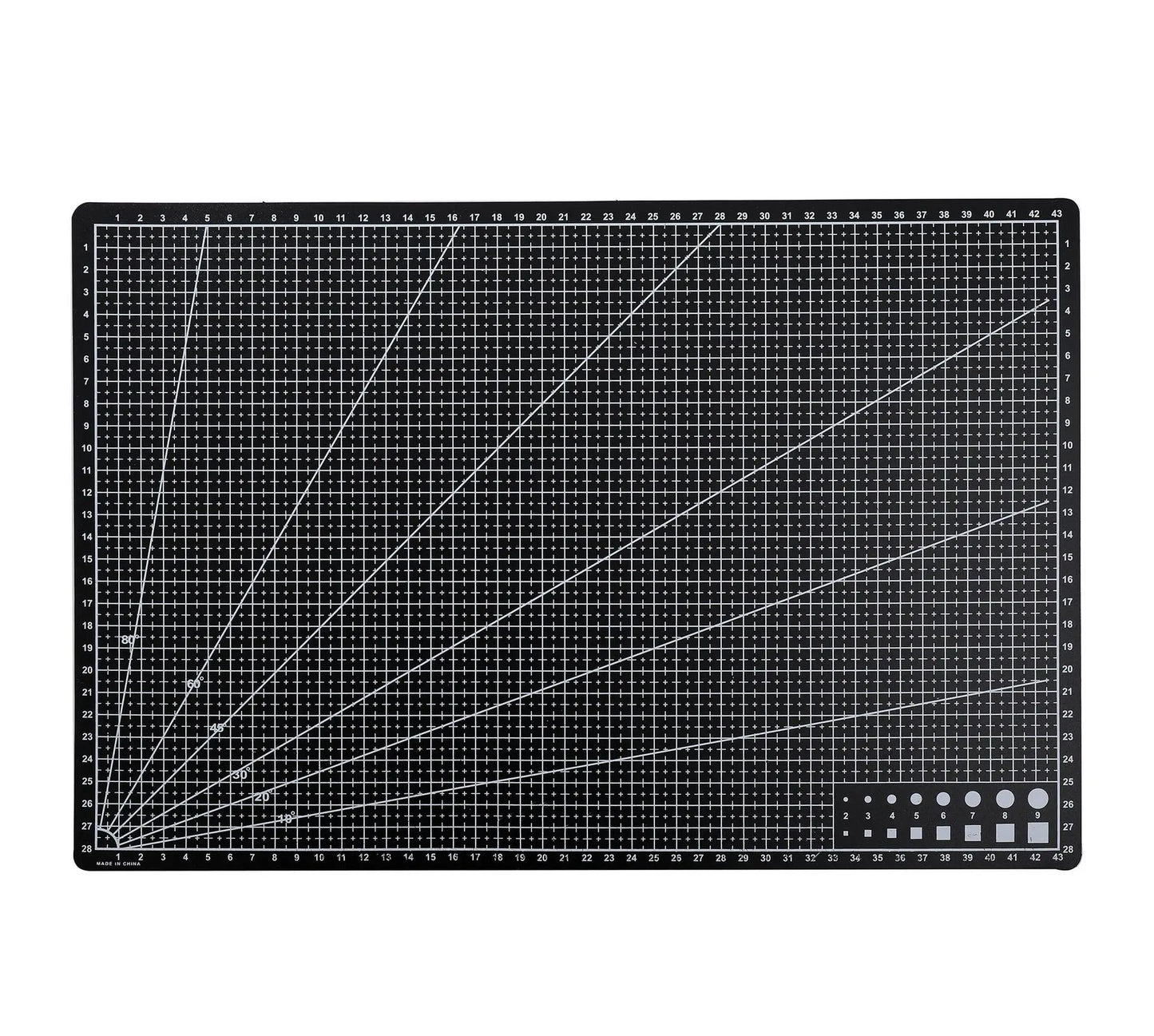 PVC Schneidematte einseitig A3 A4 A5 für Basteln Nähen DIY Werkbank