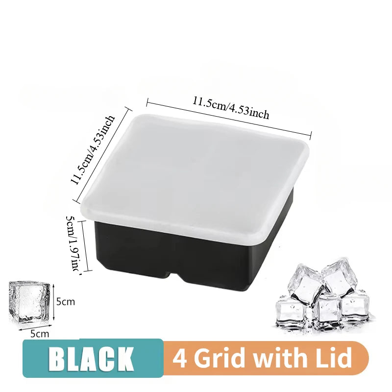 15-Fächer Silikon Eiswürfelform, wiederverwendbar und langlebig