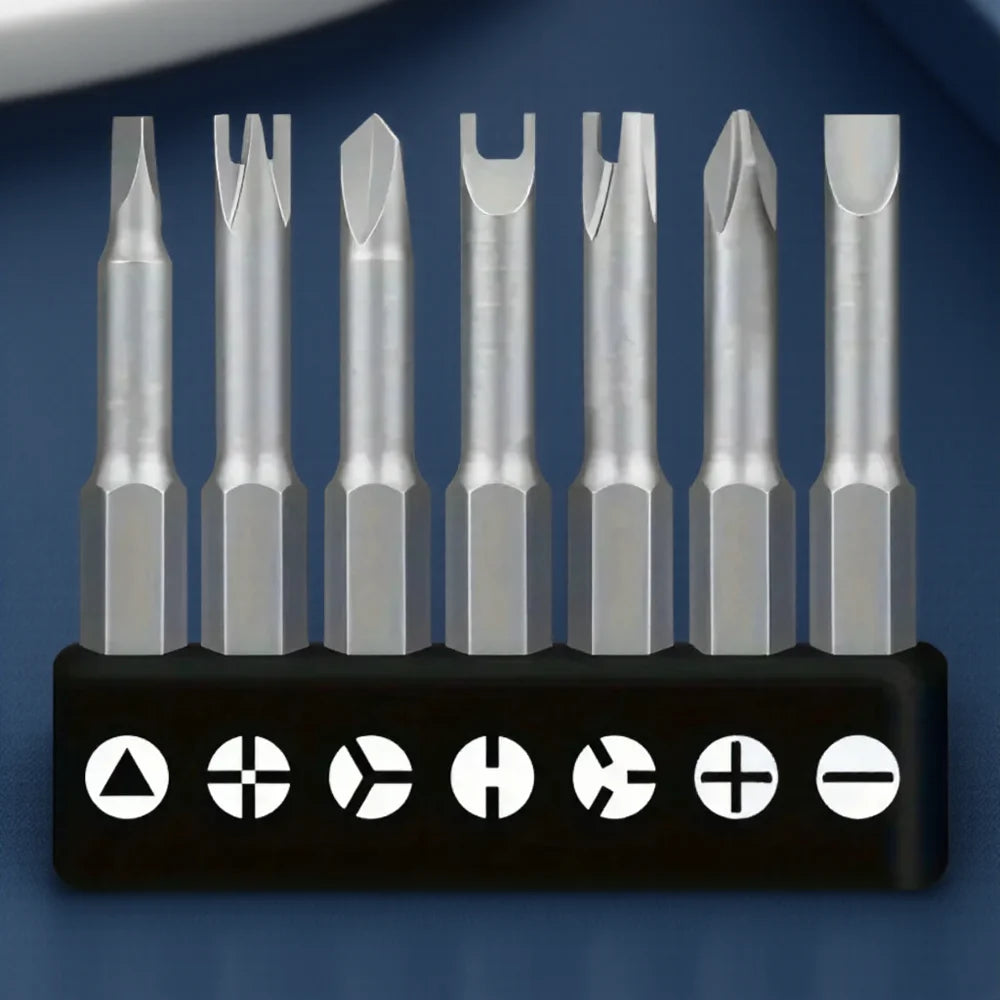 Vielseitiges Schraubendreher Bit Set aus robustem Chrom-Vanadium Stahl