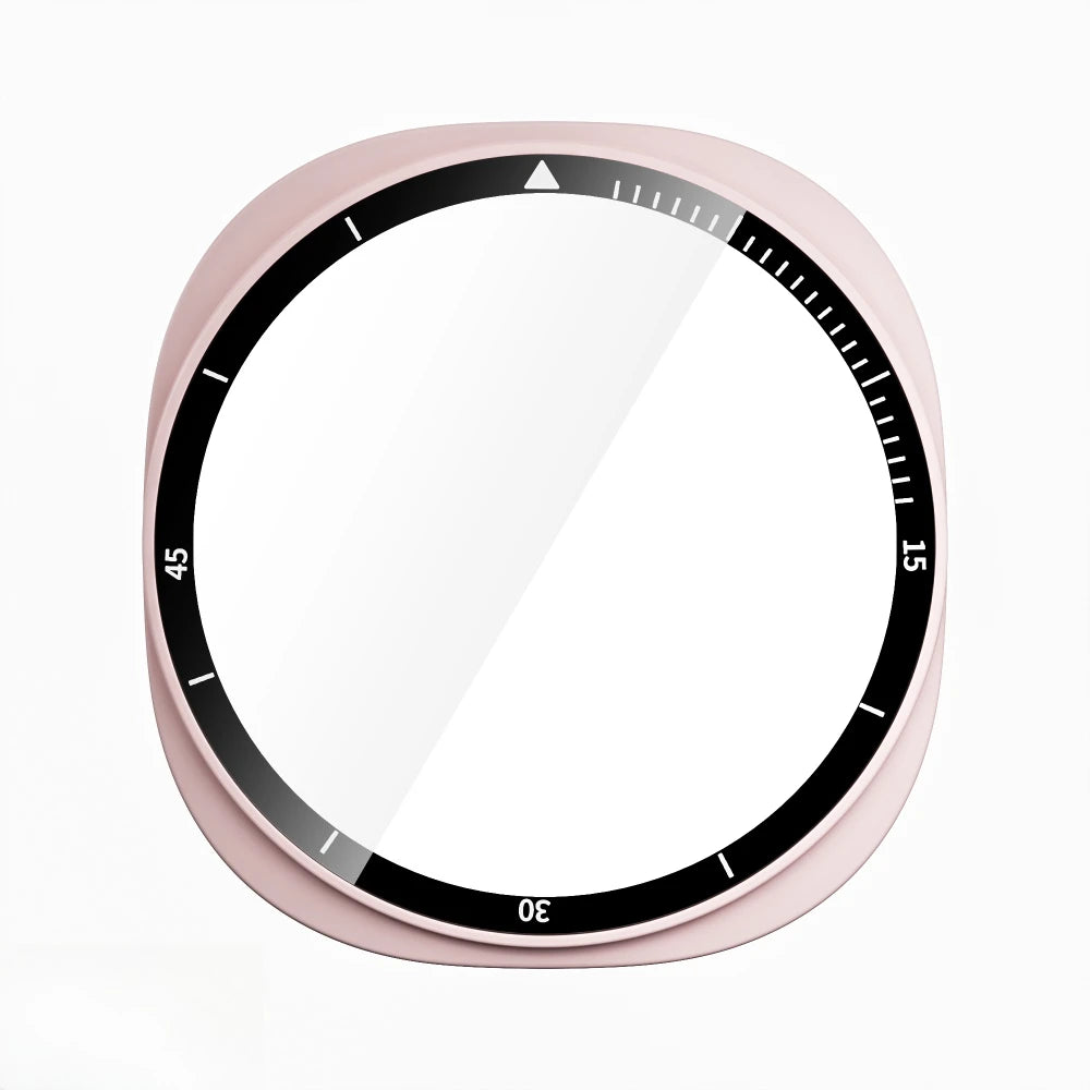 Schutzcover aus gehärtetem Glas mit PC-Rahmen für Smartwatches 40/44mm