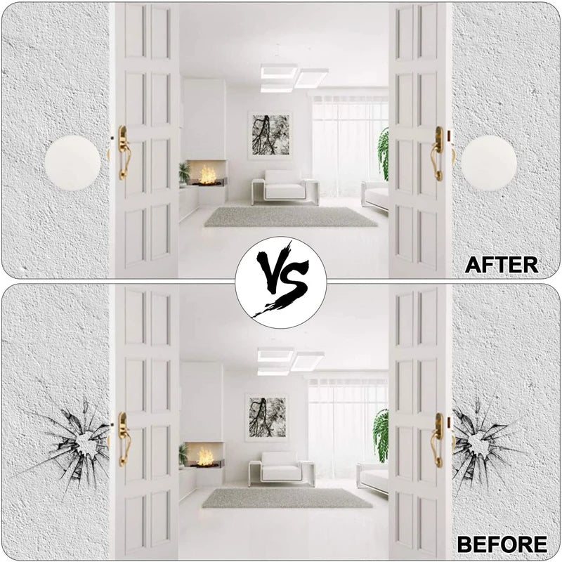 Selbstklebender Silikon Türstopper als Wandschutz 5x5 oder 4.5x4.5 cm