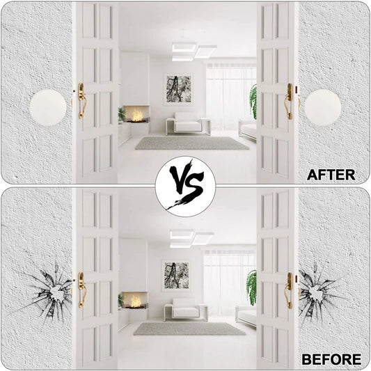 Selbstklebender Silikon Türstopper als Wandschutz 5x5 oder 4.5x4.5 cm