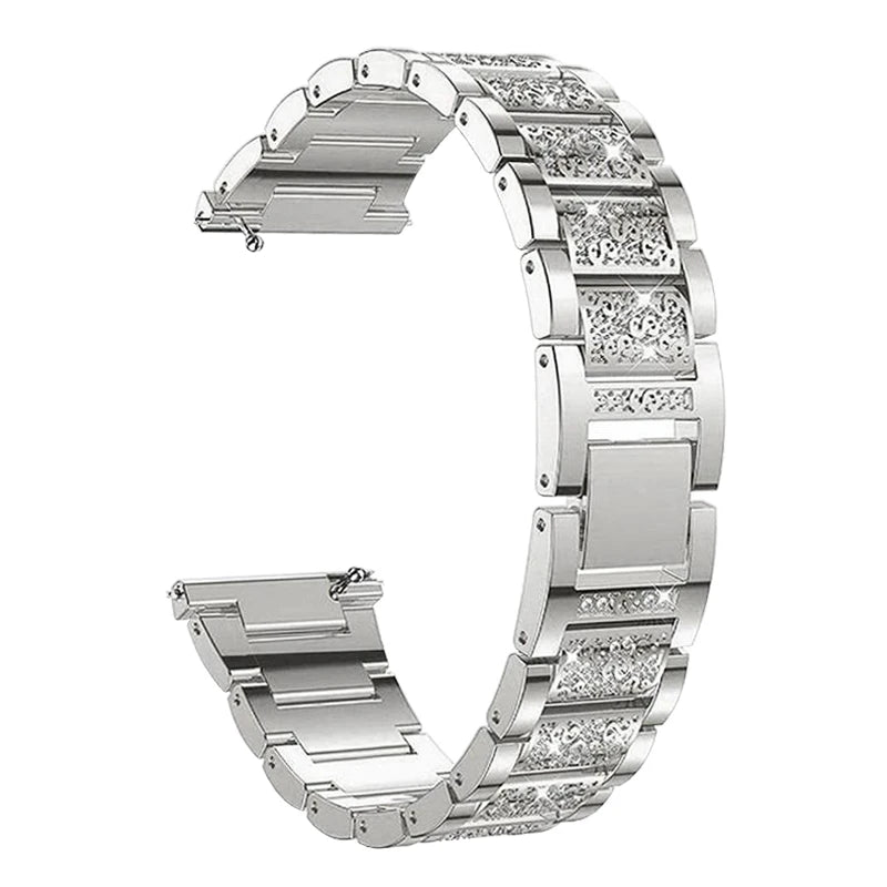 Ersatzarmband 20mm 22mm für Smartwatches – Silikon oder Edelstahl Varianten