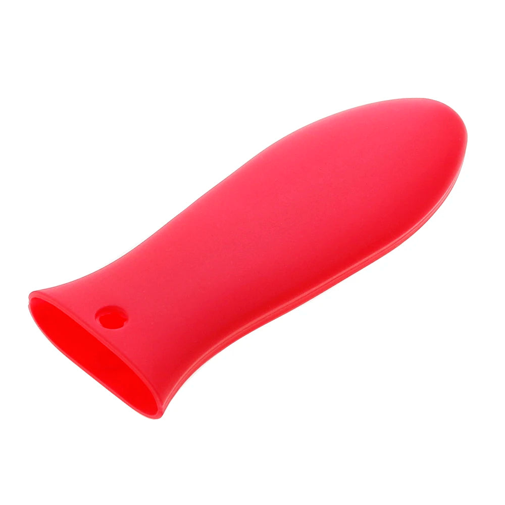 Anti-Rutsch Silikon Topfgriff Abdeckung Hitzeschutz für Küche