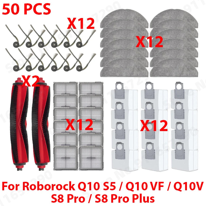 Praktisches Zubehörset für vielfältige Staubsaugerreinigung und Pflege