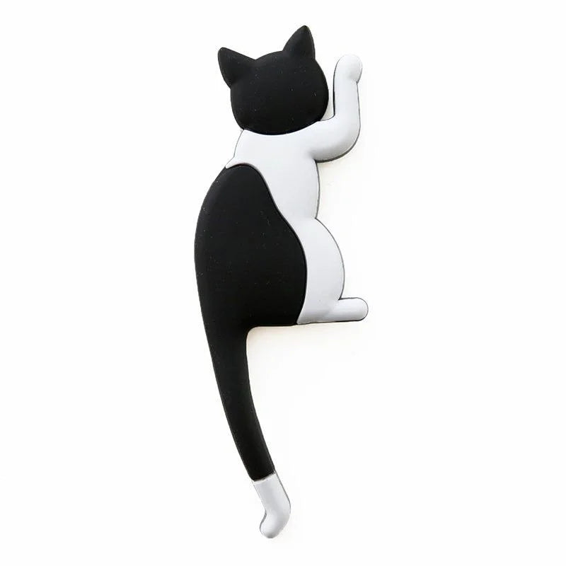 Flexible Katzen Haken mit Magnet für Küche Kühlschrank und Büro