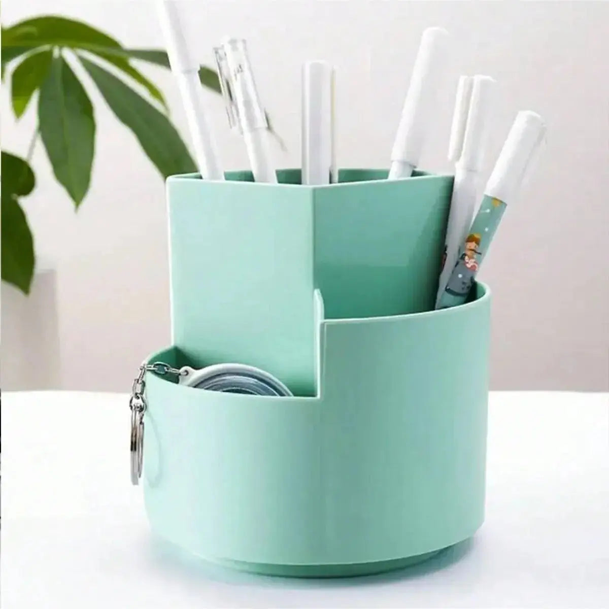 360 Grad drehbarer Stifthalter mit großer Kapazität Schreibtisch Organizer