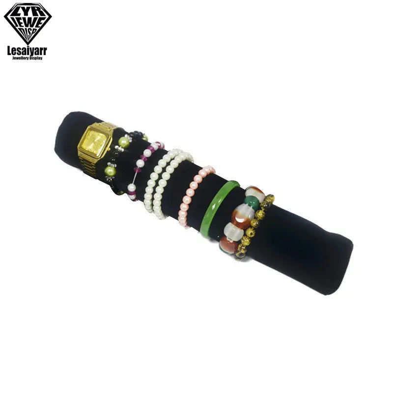 Faltbarer Schmuck Organizer aus Samt mit Reißverschluss für Reisen