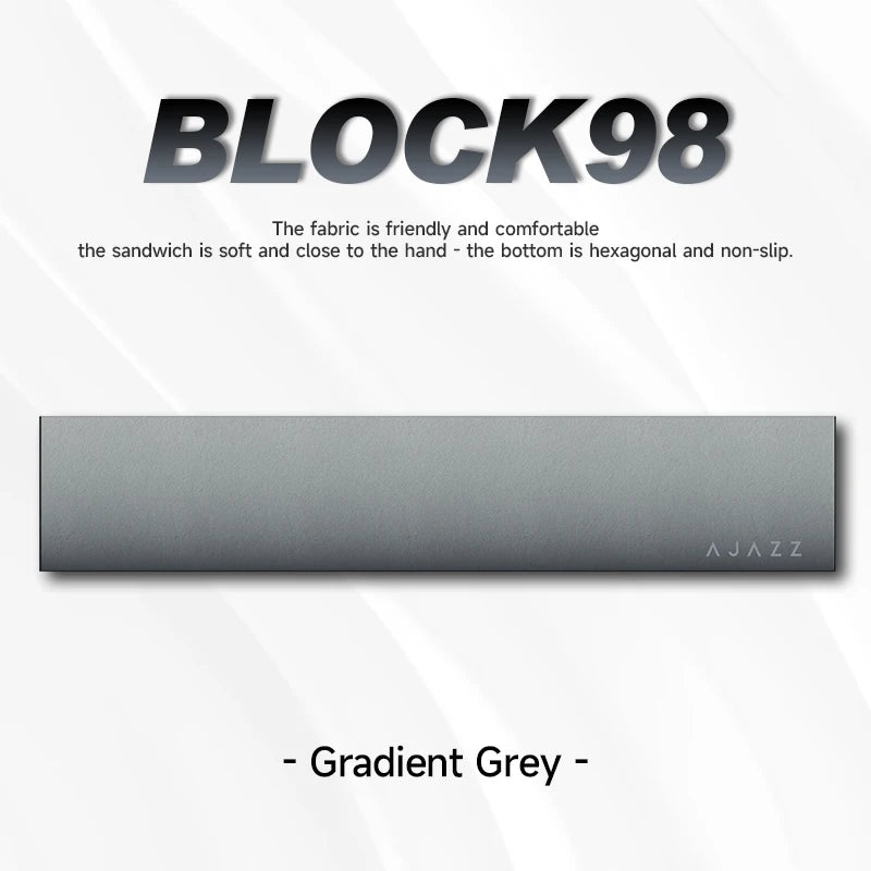 Mechanische Tastatur mit Farbverlauf und Memory-Schaum Handauflage Büro