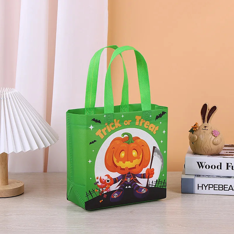 5er Set Weihnachtsgeschenktaschen mit festlichen Motiven