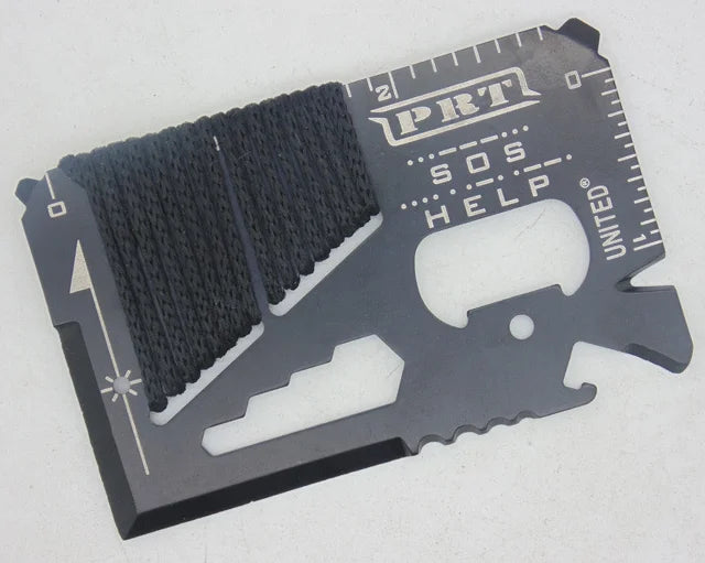 Multifunktionales EDC Kreditkarten Rettungswerkzeug für Outdoor