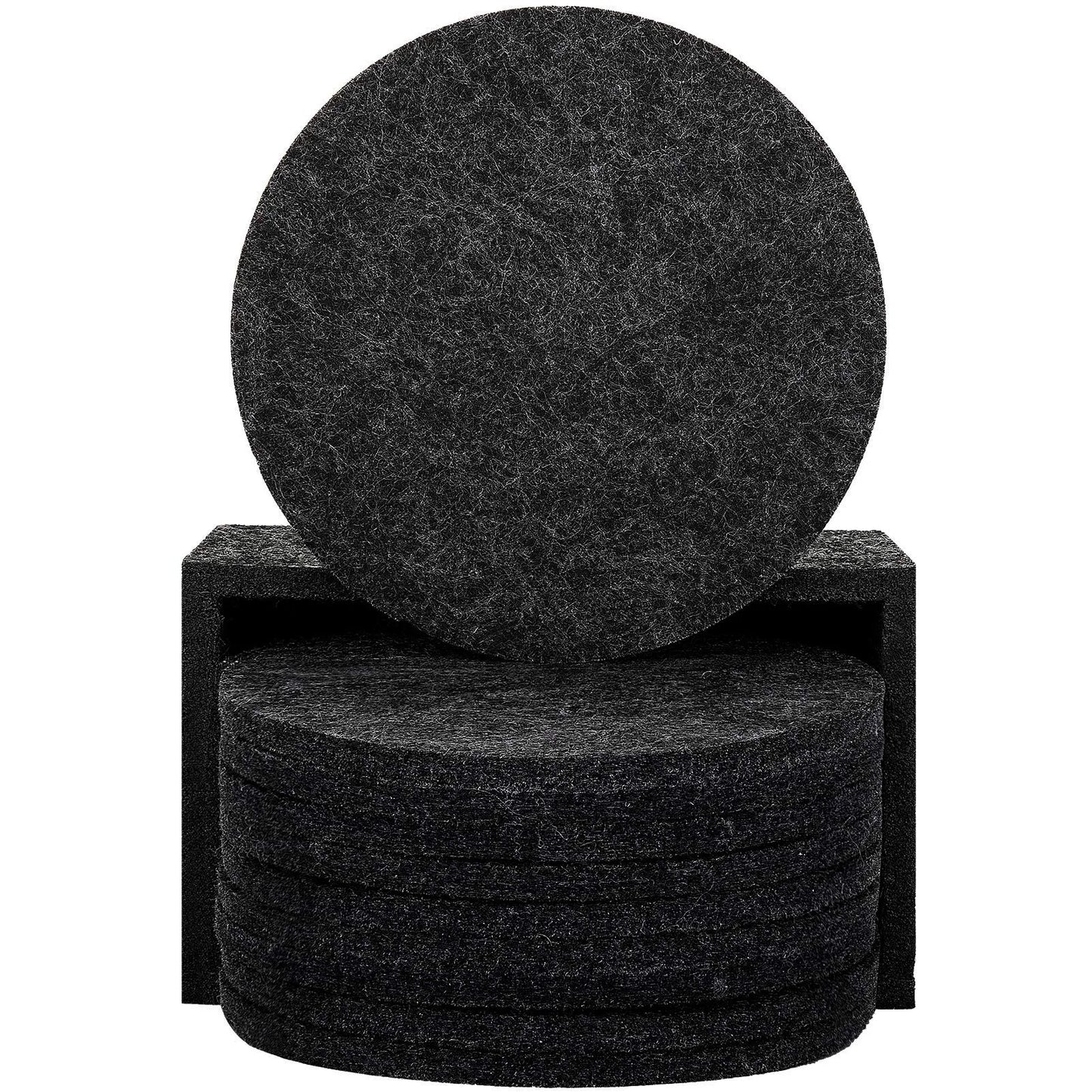 Runde Filz Untersetzer Hitzebeständige Tasse Matte für Esstisch