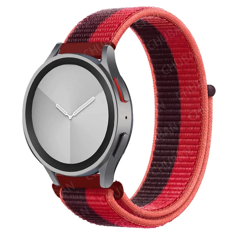 Atmungsaktives Nylon-Schlaufenband 20/22mm – Verstellbar, leicht - sportlich