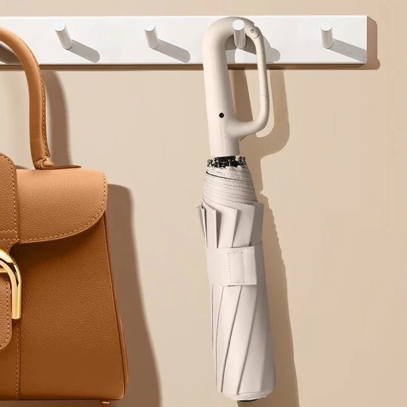 Übergroßer Automatik Regenschirm UV-Schutz Windfest Regenfest Verstärkt