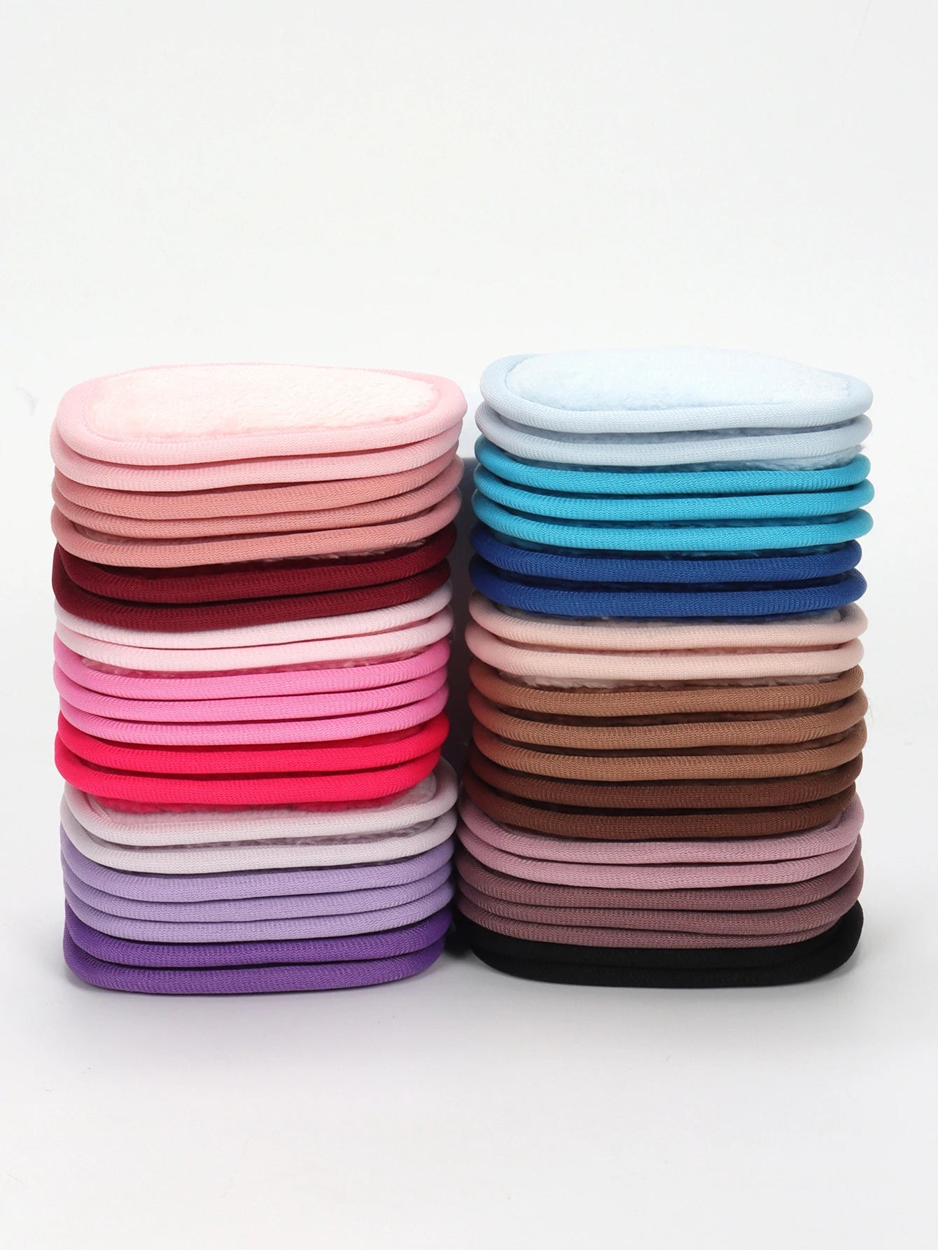 Wiederverwendbare Make up Entferner Tücher mit Farbverlauf 7 Stück