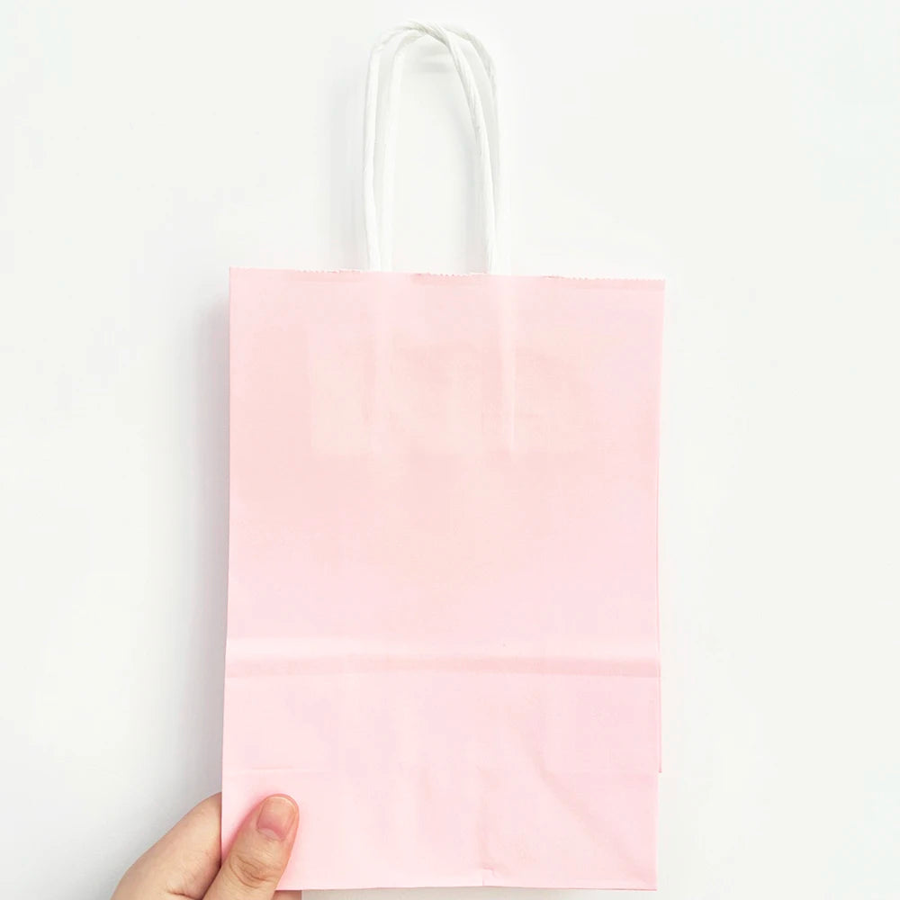 Vielseitige Kraftpapier Geschenktüten mit Griffen für Anlässe