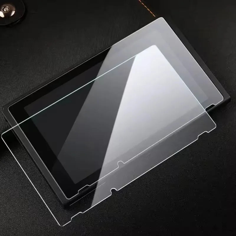Displayschutzfolie aus gehärtetem Glas für Nintendo Switch Modelle klar