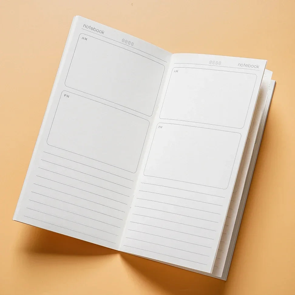 Nachfüll-Einsätze für Reisenden-Notizbücher 3er-Set – Ersatzkern