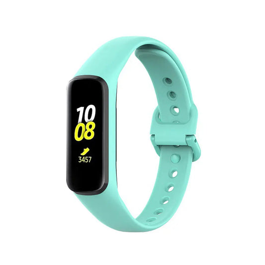 Weiches Silikonarmband für Smartwatch mit verstellbarer Länge und Verschluss