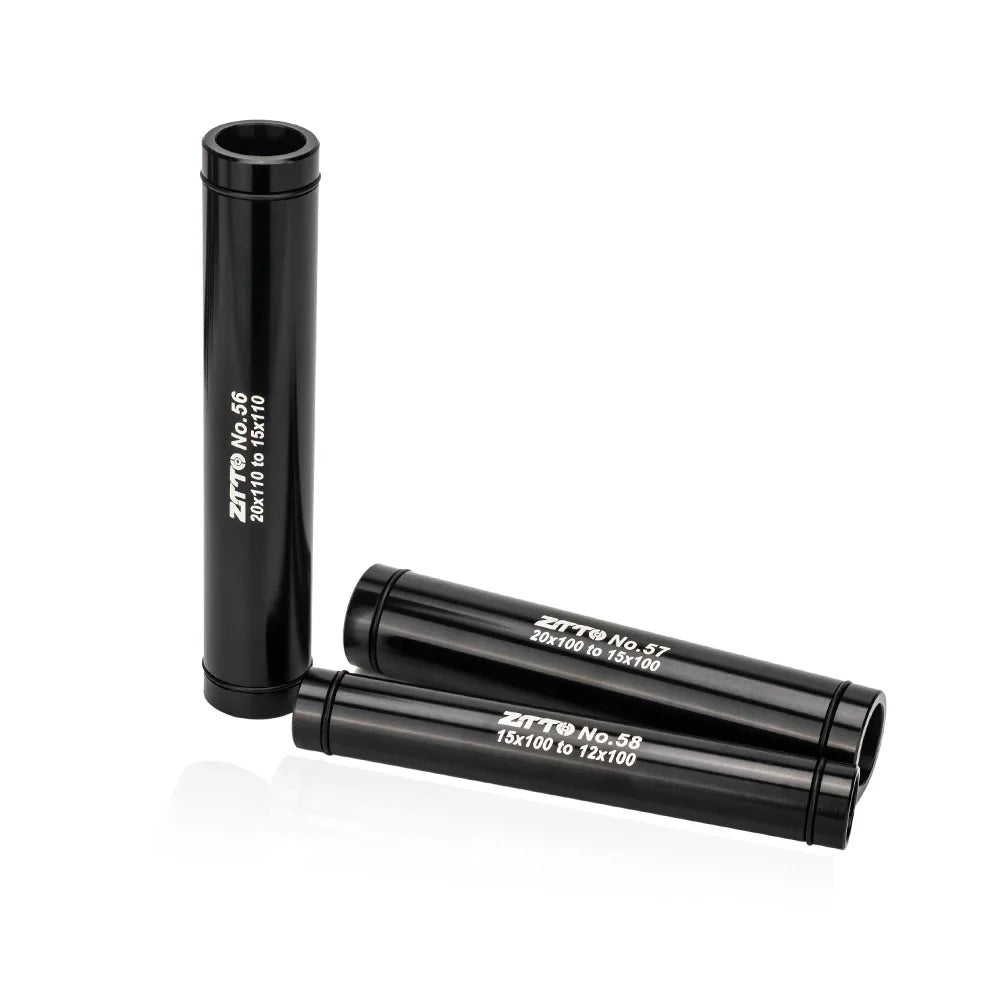 MTB Fahrrad Naben Steckachsen Adapter: 15mm auf 9mm QR oder 15mm auf 12mm