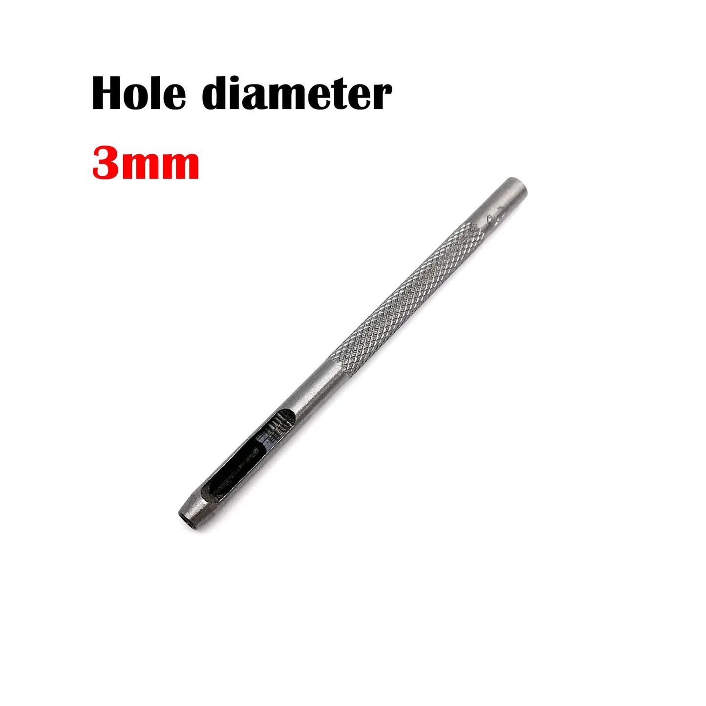 Vielseitiger runder Locher aus 45 Stahl für Lederhandwerk