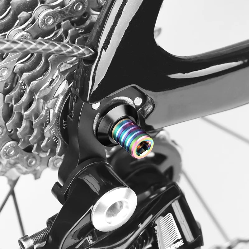 Ultraleichter Fahrrad Schnellspanner Titanlegierung MTB Rennrad Achse 74-135mm