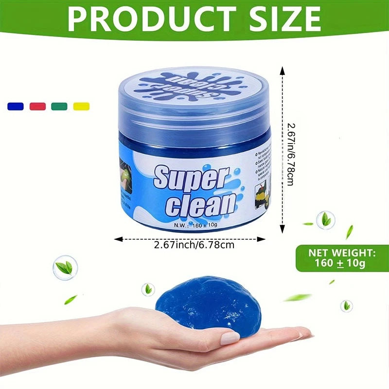 Reinigungs Gel für Auto, Tastatur und schwer erreichbare Ecken.