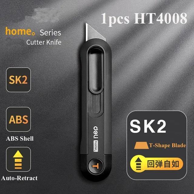 Snap-off Allzweckmesser mit einziehbaren Klingen in 9 mm und 18 mm