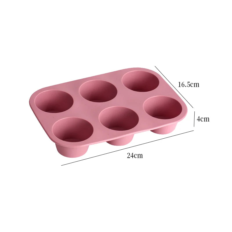 Flexible Silikon Backform für Kuchen und Muffin Dekorationen