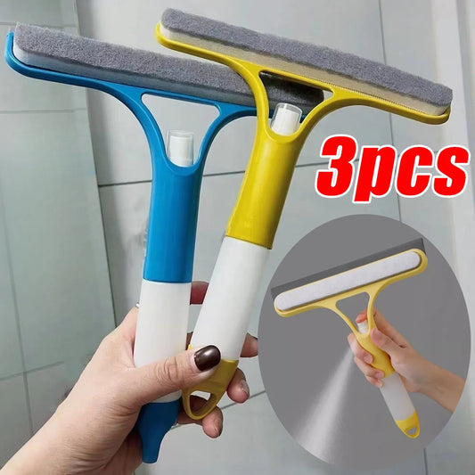 3in1 Auto-Schaber Fensterwischer Glasbürste Silikon-Rakel Reinigungswerkzeug