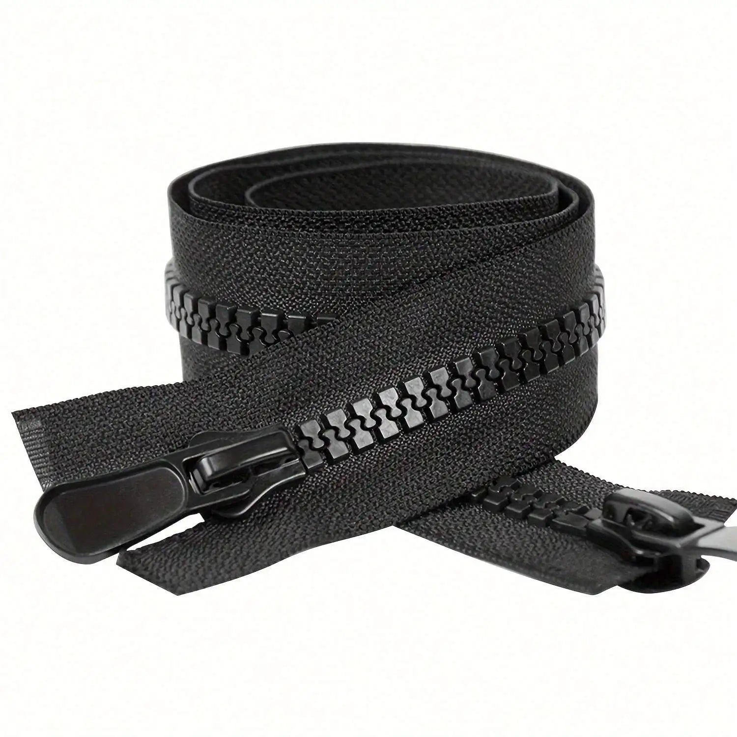 5 Stück Harz-Doppelreißverschlüsse offen 10# für Kleidung & Rucksäcke-Yabubest - Home & More