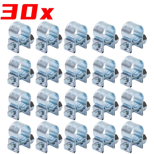 Verzinkte Schlauchklemmen für Kraftstoff, Diesel - Kühlrohre – Sicherer Halt