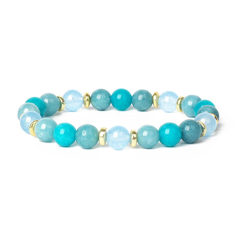 Citrin Aventurin Kristall Armband: Feng Shui Glück & Reichtum für Unisex