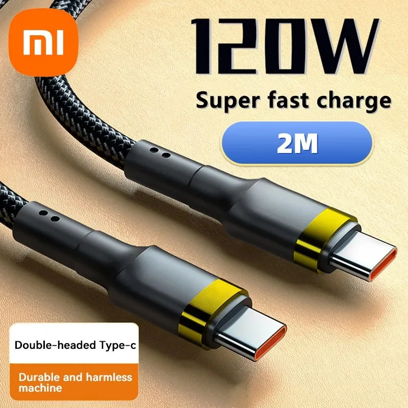 120W USB C Ladekabel für Smartphone Tablet Powerbank Power Delivery