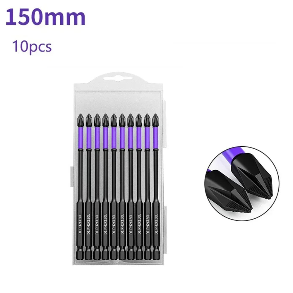 Magnetisches Kreuzschraubendreher-Set mit rutschfestem Griff