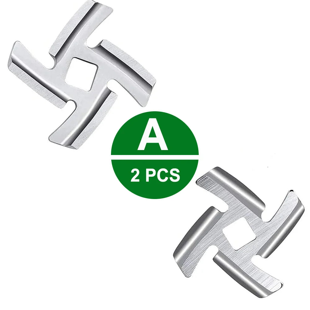 Edelstahl Fleischwolfklingen und Plattenscheiben Ersatzteile Größe 5