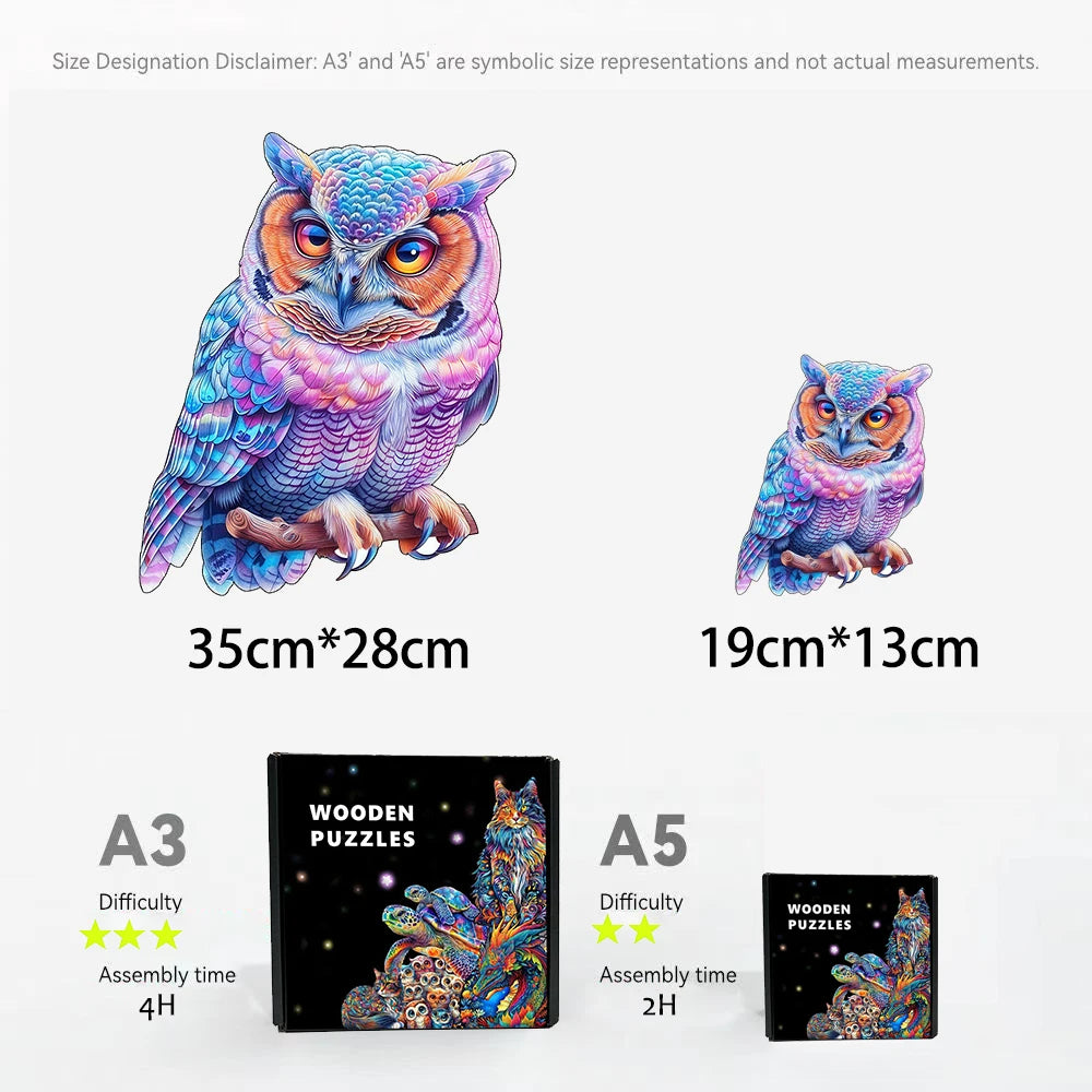 Entspannendes 3D Holzpuzzle für Kreative zur stressfreien Freizeit