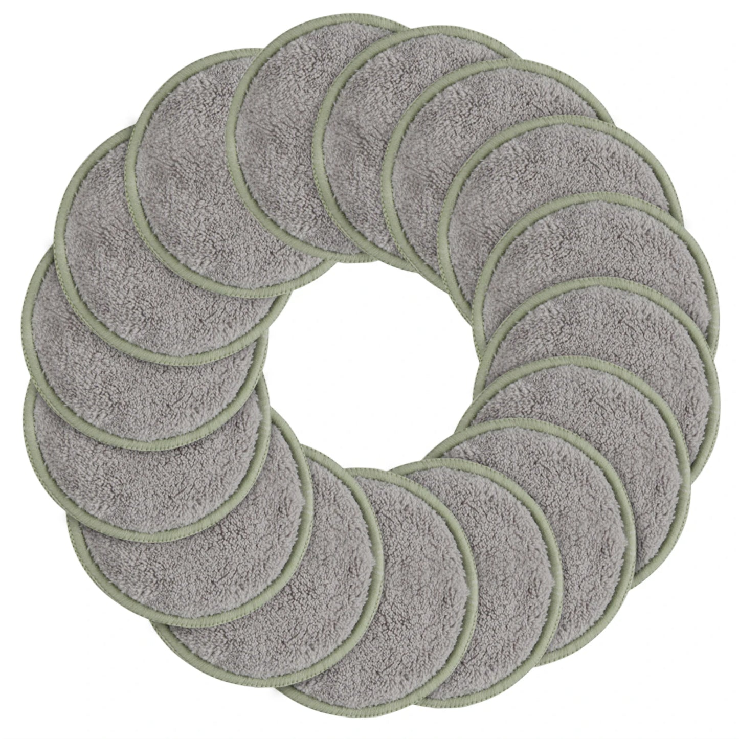 Weiche wiederverwendbare Mikrofaser Reinigungspads 8 cm